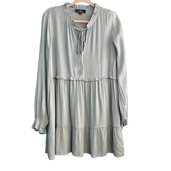 Lulu's Light Blue Mini Dress - Picture 2 of 8